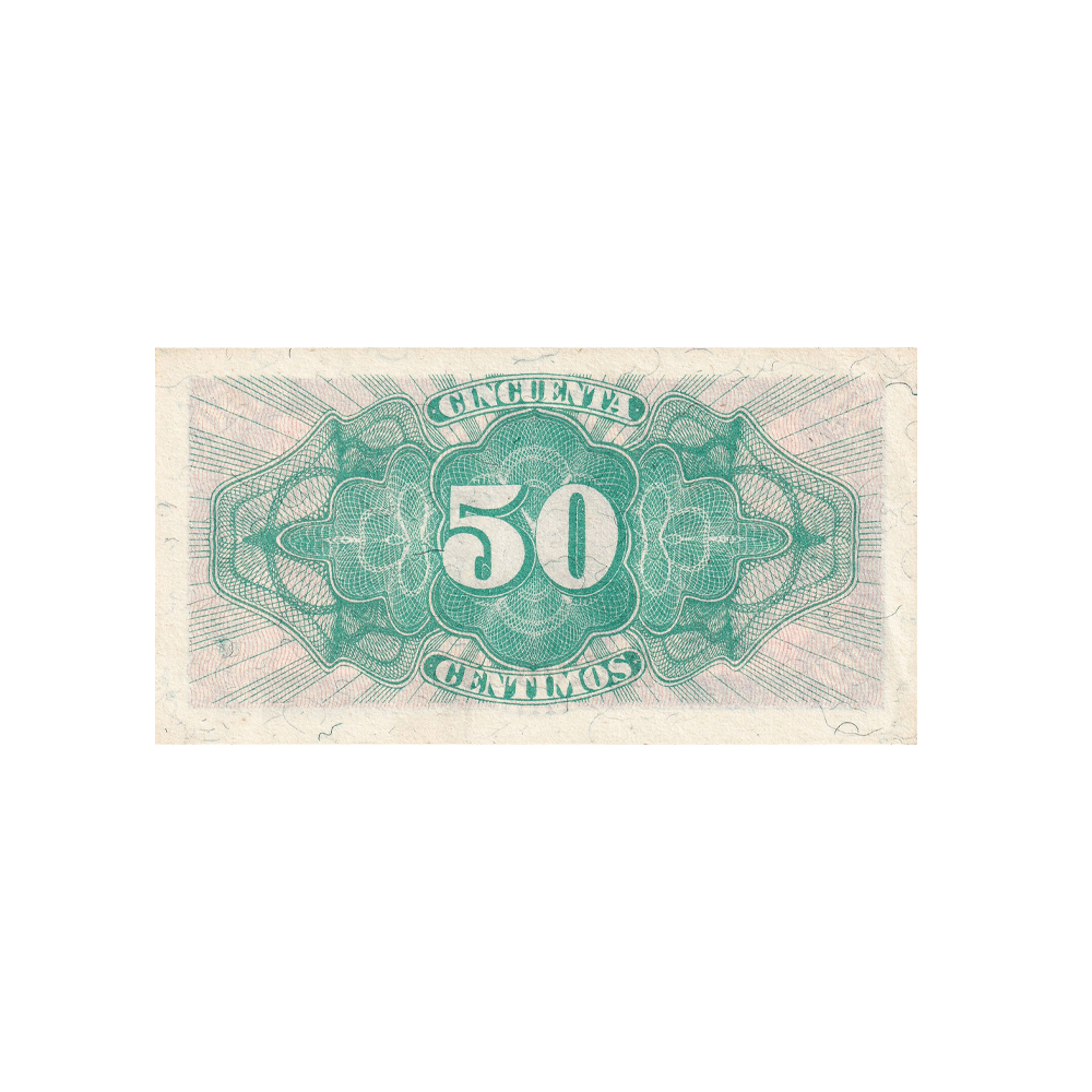 Espagne - Billet de 50 Centimes - 1937