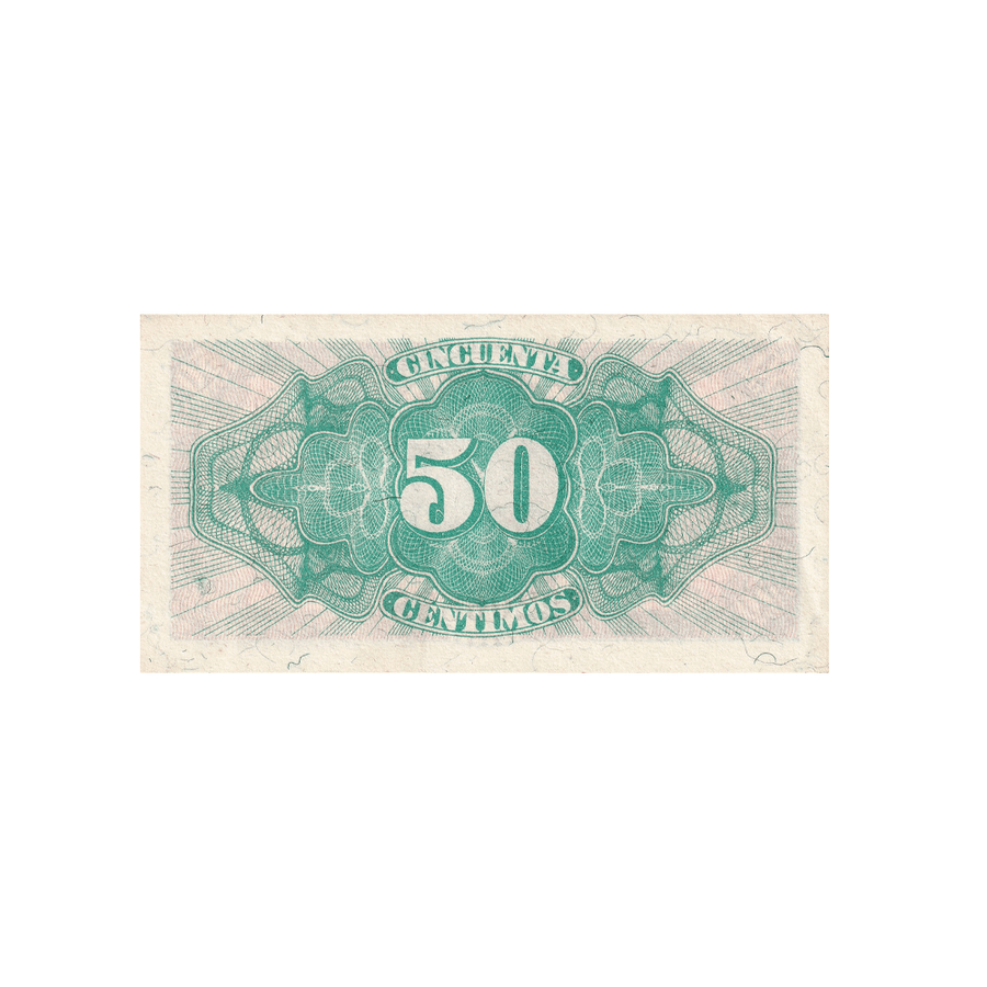 Espagne - Billet de 50 Centimes - 1937