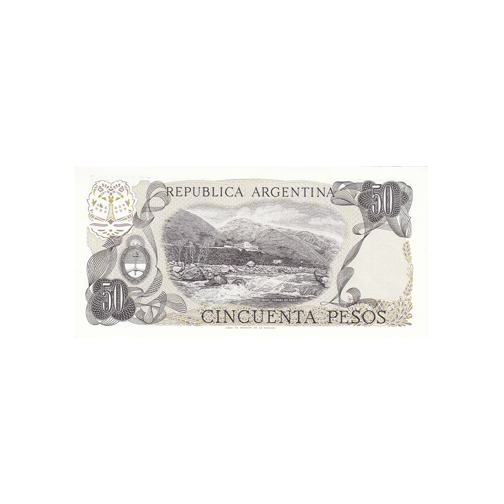 Argentine - Billet de 50 Pesos - 1976 - 1978