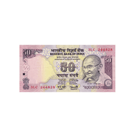 Inde - Billet de 50 Roupies - 2005-2011