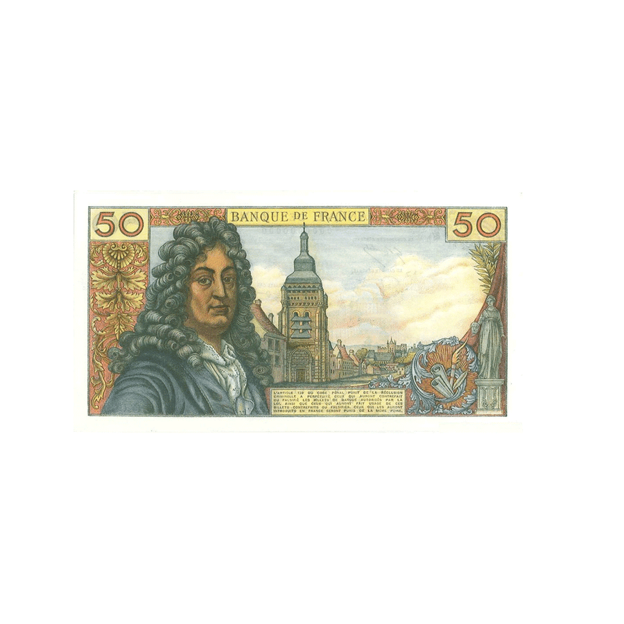 France - Billet de 50 Francs - Racine - 1965-1976