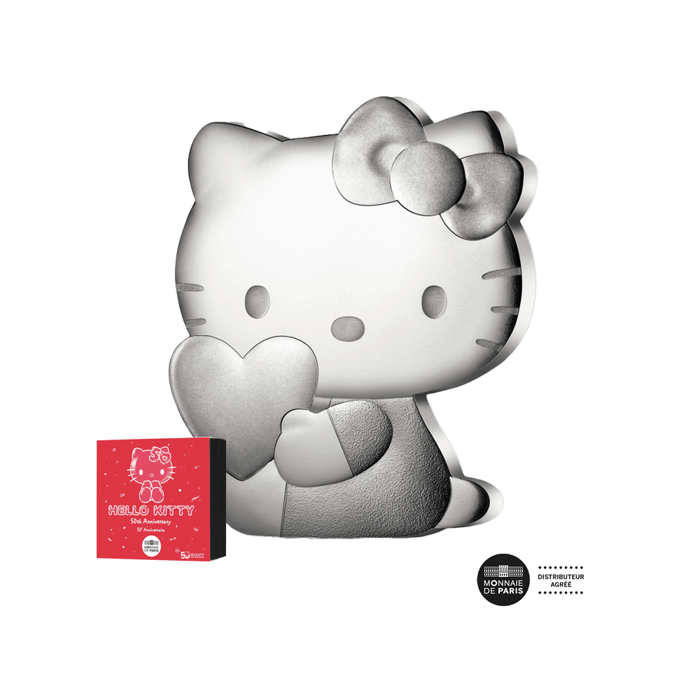 Hello Kitty - Piece - Currency of € 10 Silver - BE 2024