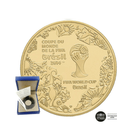 FIFA World Cup 2014 - €50 Gold Coin - BE 2014