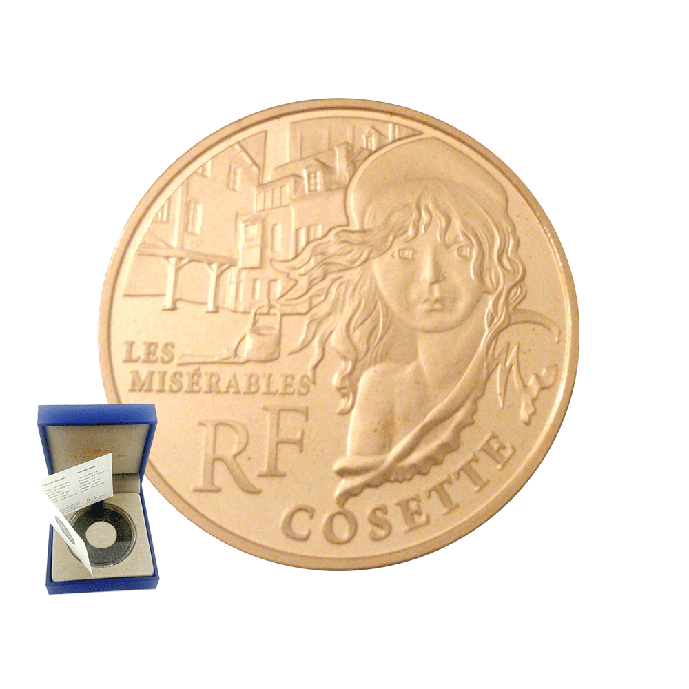 Cosette - 50€ Gold Coin - BE 2011