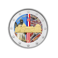 Croatia 2023 - 2 Euro commemorative - Introduction of Euro - Colorized