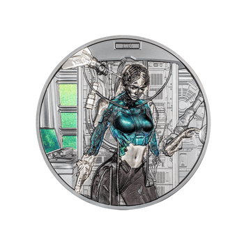 Cyber Queen - Rebirth - Monnaie de 20 Dollars Argent 3 Oz - BE 2024