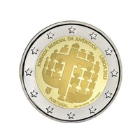 Portugal 2023 - 2 Euro commemorative - World Youth Day Lisbon