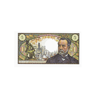 France - Billet de 5 Francs - Louis Pasteur - 1966-1970