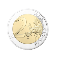 Allemagne 2024 - Lot de 5 monnaies de 2 Euro Commémorative - Mecklembourg - Colorisée