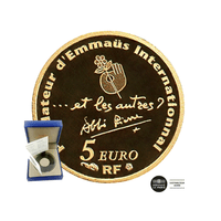 Abbé Pierre - 5€ Gold Coin - BE 2012