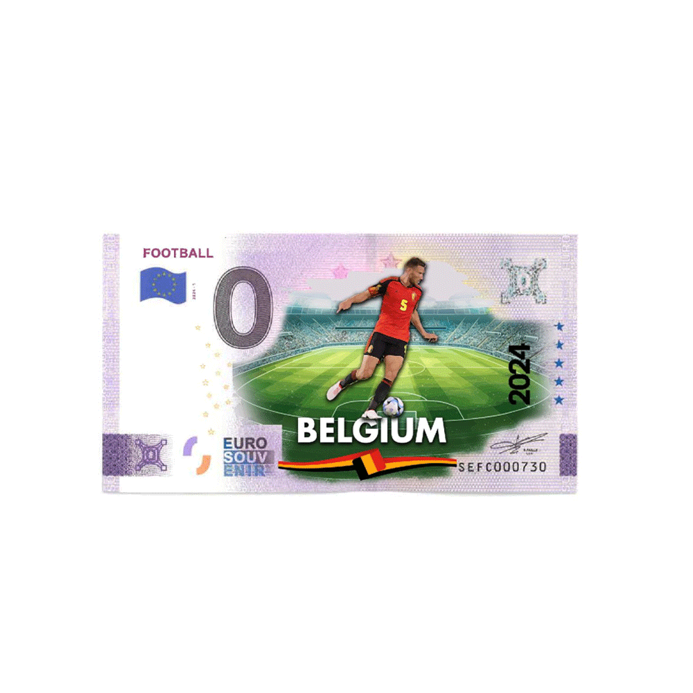 Billet souvenir de zéro euro - UEFA Euro 2024 Germany - Equipes (Variantes disponibles)