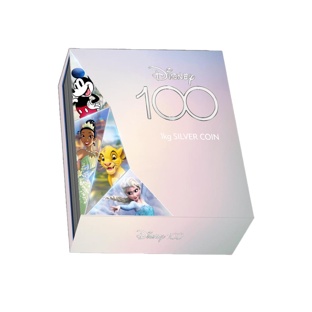 Mickey Mouse - Disney 100 ans de Magie - Monnaie de 25$ - BE 2023