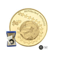 Children's Euro - 1/4€ Gold Coin - BE 2002