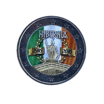 Irlande 2016 - 2 Euro Commémorative - Insurrection de Pâques - Colorisée