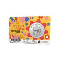 Malte 2024 - Monnaie de 2,5€ - Le Carnaval de Malte - BU