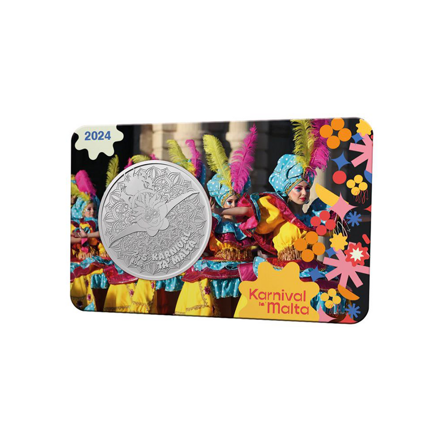 Malte 2024 - Monnaie de 2,5€ - Le Carnaval de Malte - BU