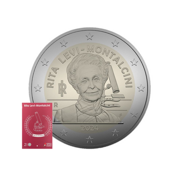 Italie 2024 - 2 Euro Commémorative - Rita Levi-Montalcini - BU