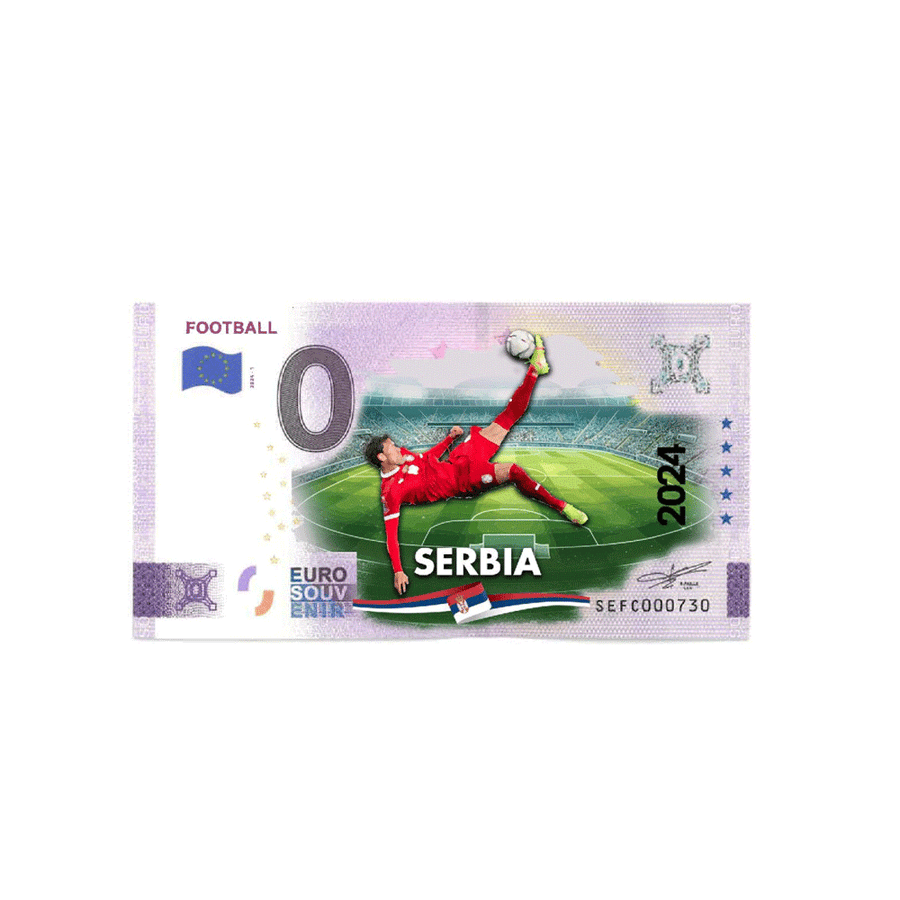 Billet souvenir de zéro euro - UEFA Euro 2024 Germany - Equipes (Variantes disponibles)