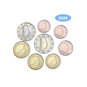 Luxembourg 2024 - Variantes avec la nouvelle pièce de 2€