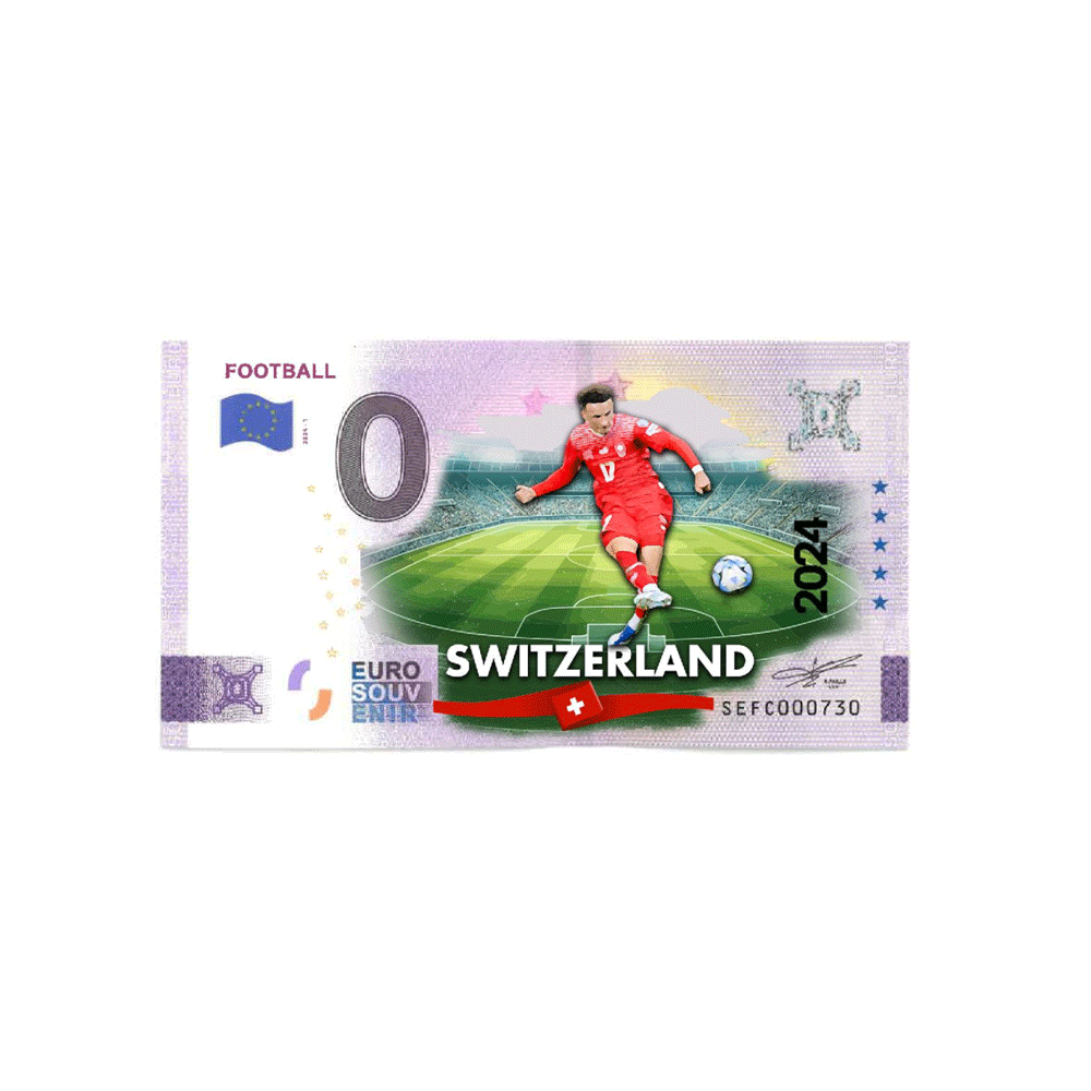 Billet souvenir de zéro euro - UEFA Euro 2024 Germany - Equipes (Variantes disponibles)