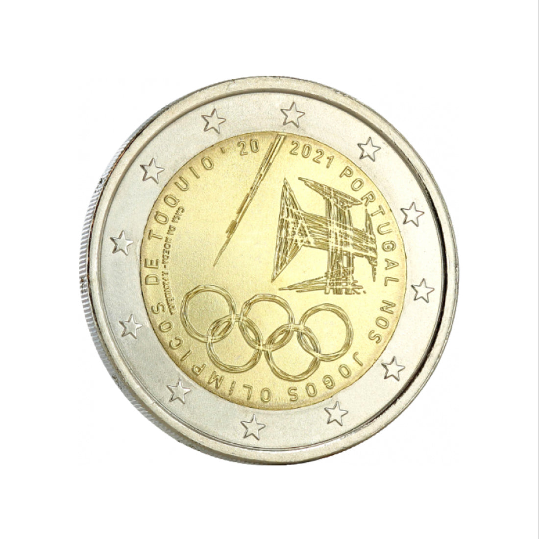 Portugal 2021 - 2 Euro commemorative - Tokyo Olympic Games