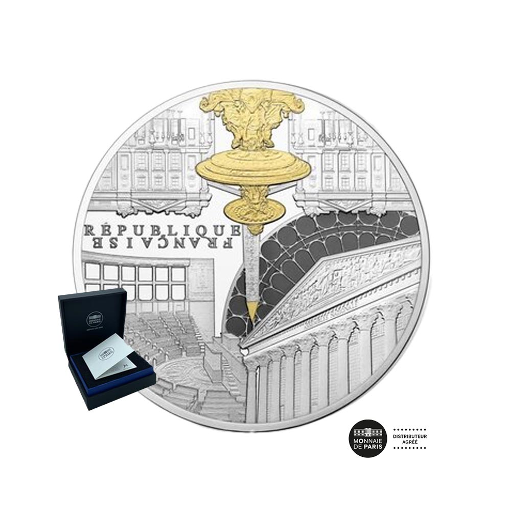 UNESCO - PLACE DE LA CONCORDE - Moeda de 10 euros dinheiro - seja 2017