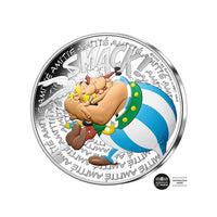 monnaie de 50 euro asterix amitie 2022 argent