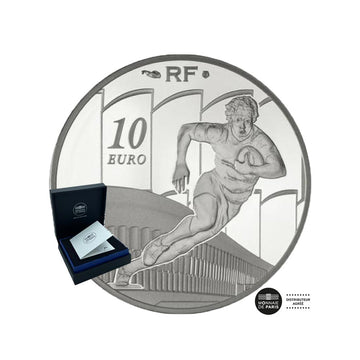 Racing Metro 92 - Currency of € 10 Silver - BE 2011