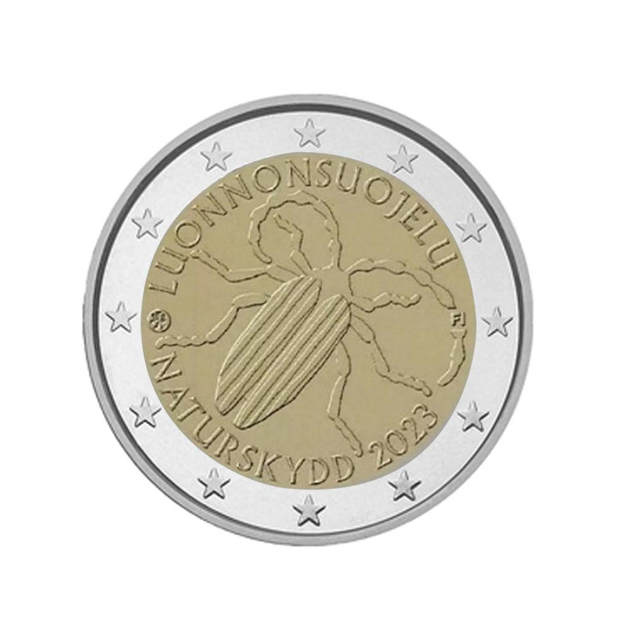 Finlandia 2023 - 2 Euro Commemorative - Prima legge finlandese sulla protezione della natura - BE