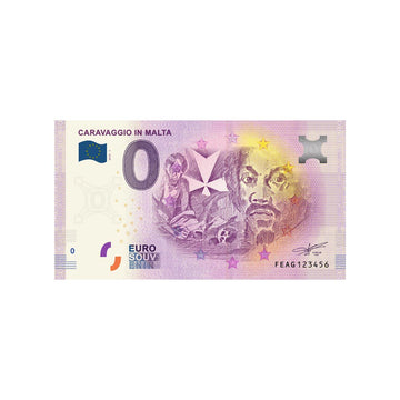 3 € Caravaggio 2022 in coincard Malta