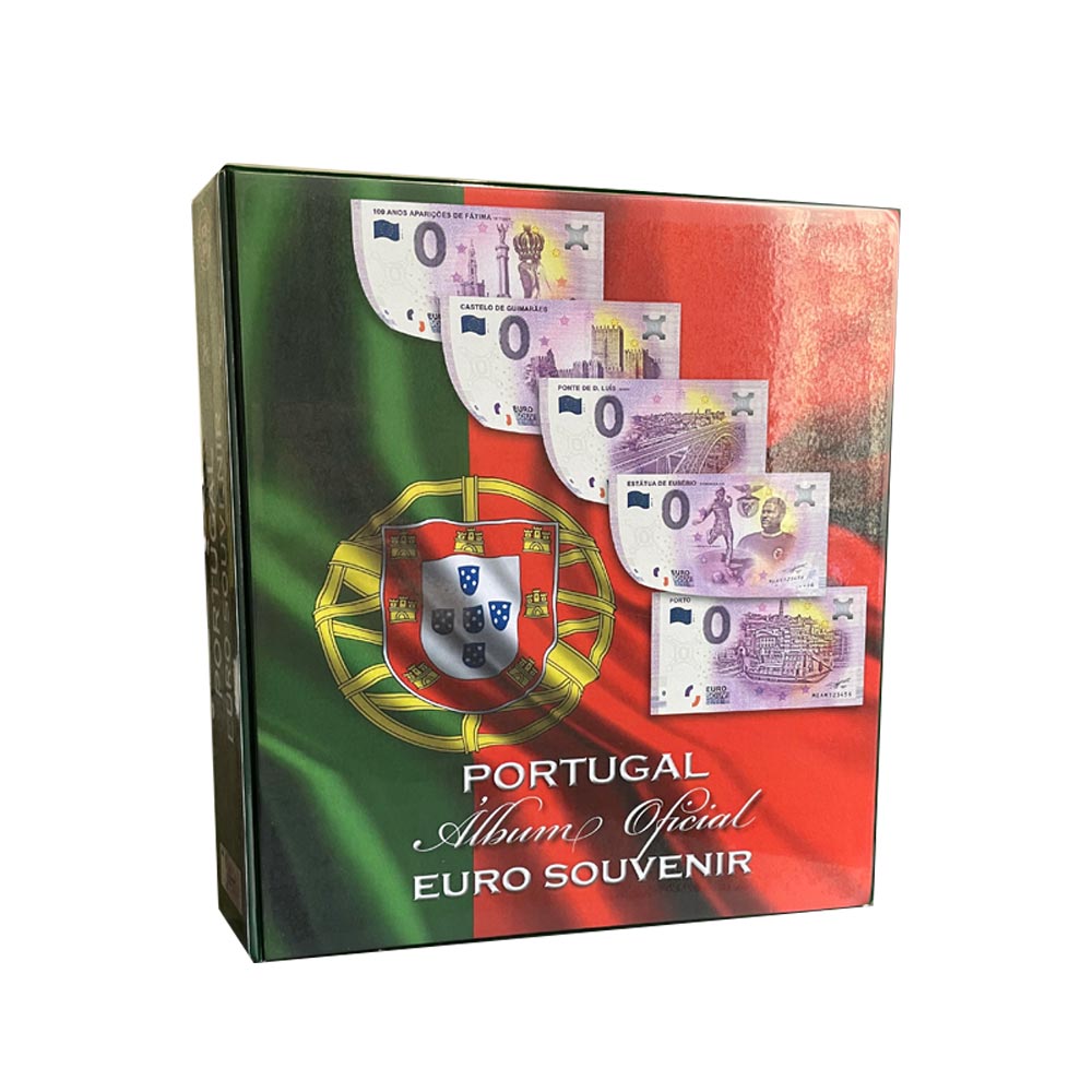 Album Portugal - Billets souvenirs - Années 2017 à 2019