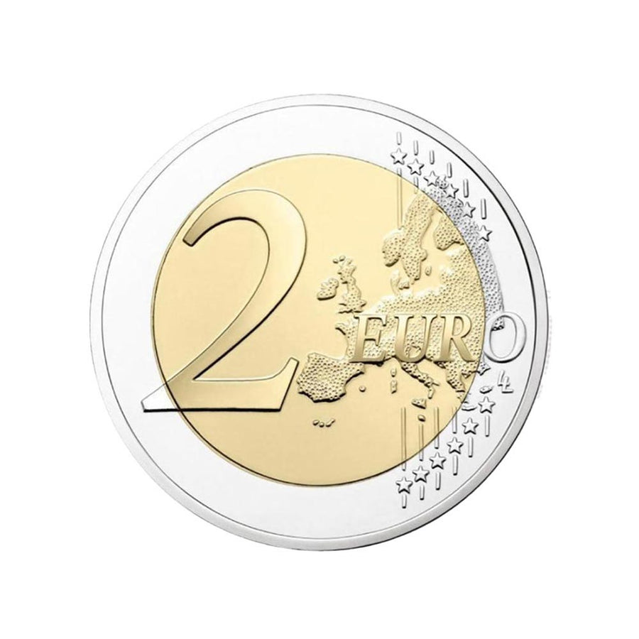 België 2021 - 2 euro herdenking - keizer Charles v #2- gekleurd