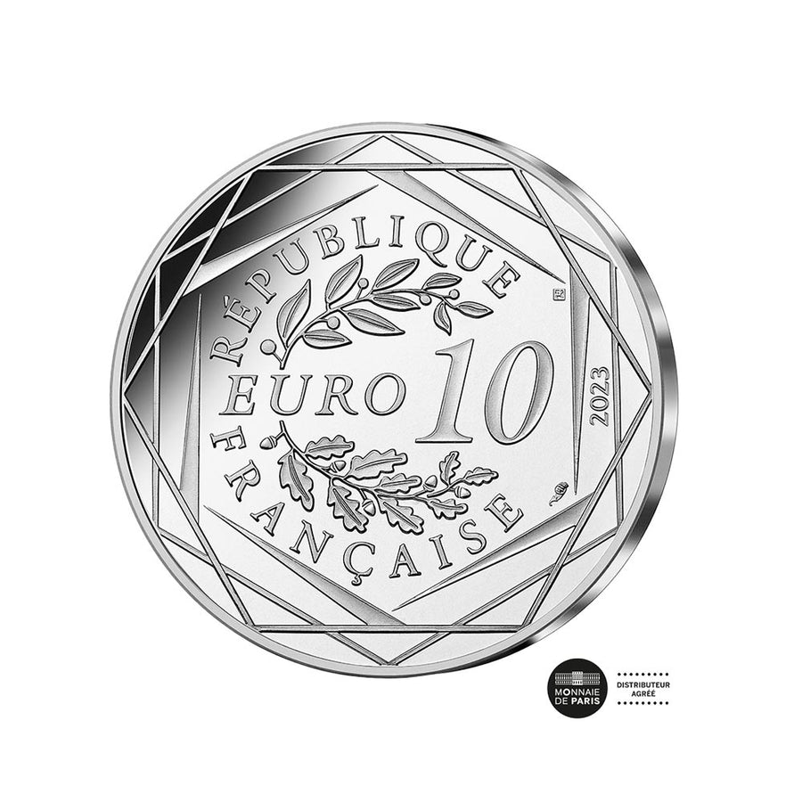 Paris 2024 Olympic Games Para Athletics (1/9) Currency of € 10 Sil