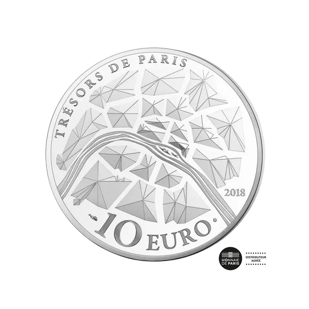 Paris Treasures - Versalhes Grid - 10 € dinheiro dinheiro - seja 2018