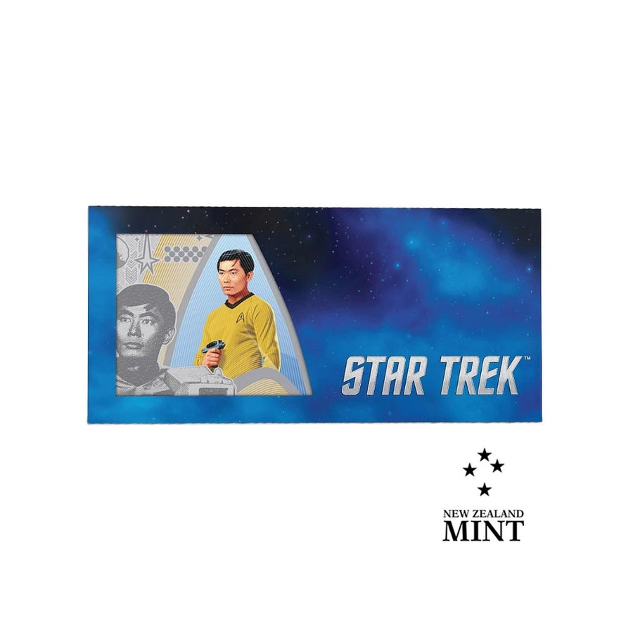 Star Trek Sulu - niue - 1 Dollar Note - Silber 2018