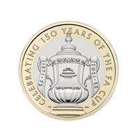 150 years of FA Cup - 2 pounds of sterling - United Kingdom