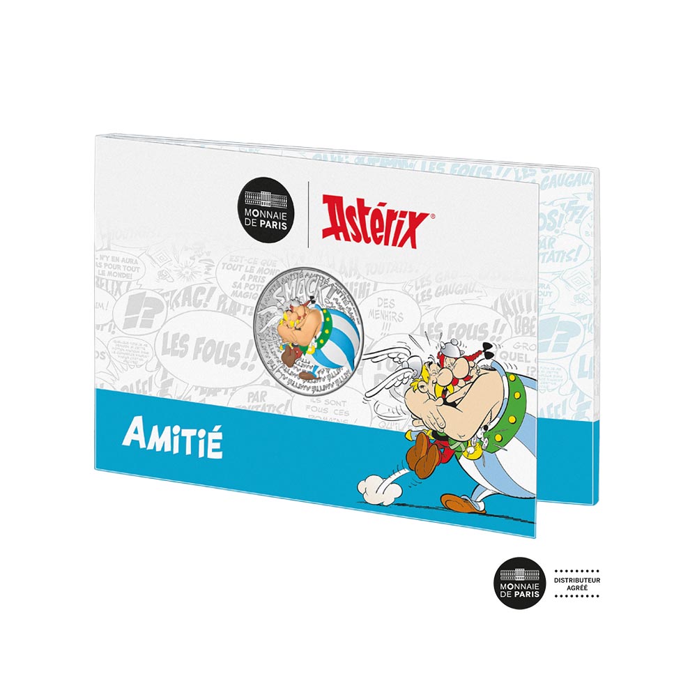 amitié asterix monnaie de paris 50 euro argent 2022