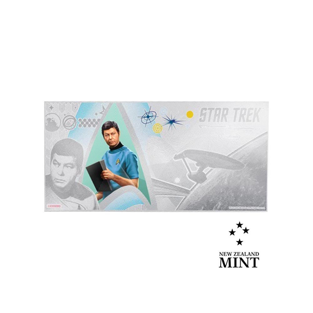 Star Trek McCoy  - Niue - Billet de 1 Dollar - Argent 2018