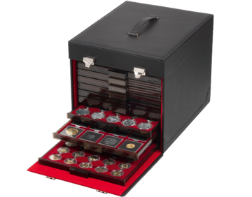 Coptiner Rangements pour Pièces de monnaie, Lot de 50 boîtes de rangement  en bois avec capsules rondes pour pièces de monnaie 18 mm/20 mm/23 mm/25  mm/27 mm/30 mm : : Jeux et Jouets