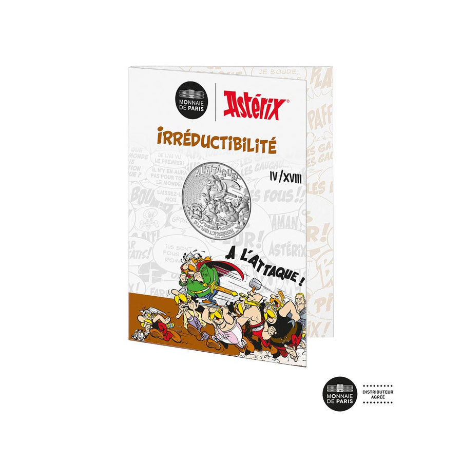 Astérix - Lot de 9 monnaies de 10€ Argent - Vague 1 - 2022 (variantes disponibles)