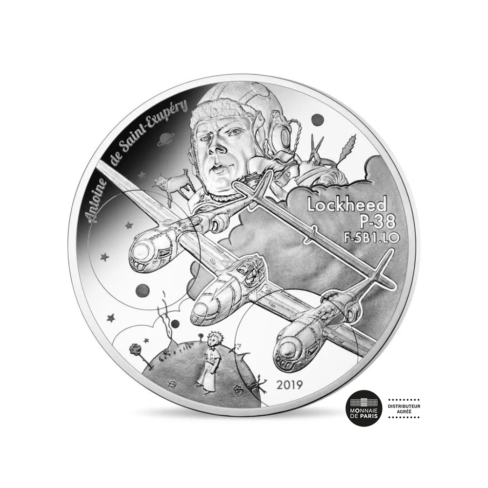 França 2019 - 10 Euros - Antoine de Saint -exupéry - Be