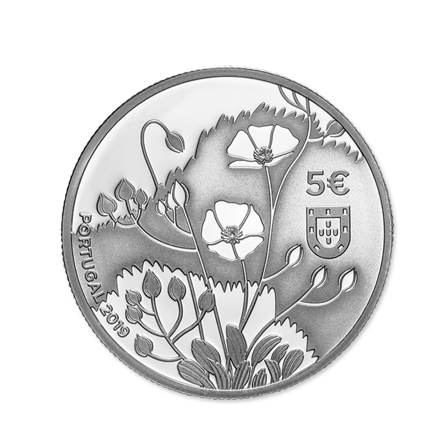 Portugal - Tuberaria Major - Monnaie de 5€ Argent - BE 2020