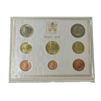 Set of euros in euros from the city of Vatican 2009 - Pope Benoît XVI - Official Currency Pack