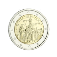 Vatican 2017 - 2 Euro commemorative - Apparition of Fátima - BU