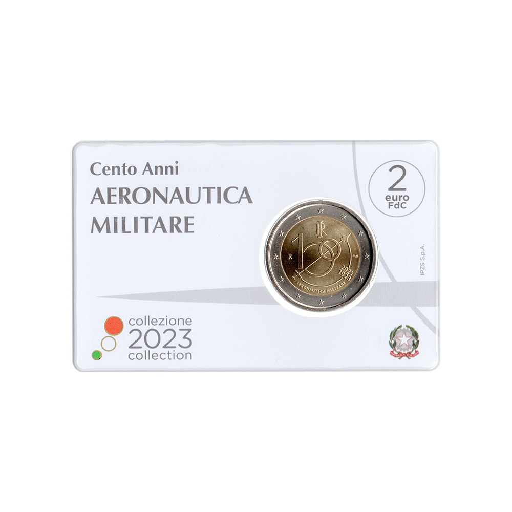 Italy 2023 2 Euro commemorative 100 years of the Italian Air