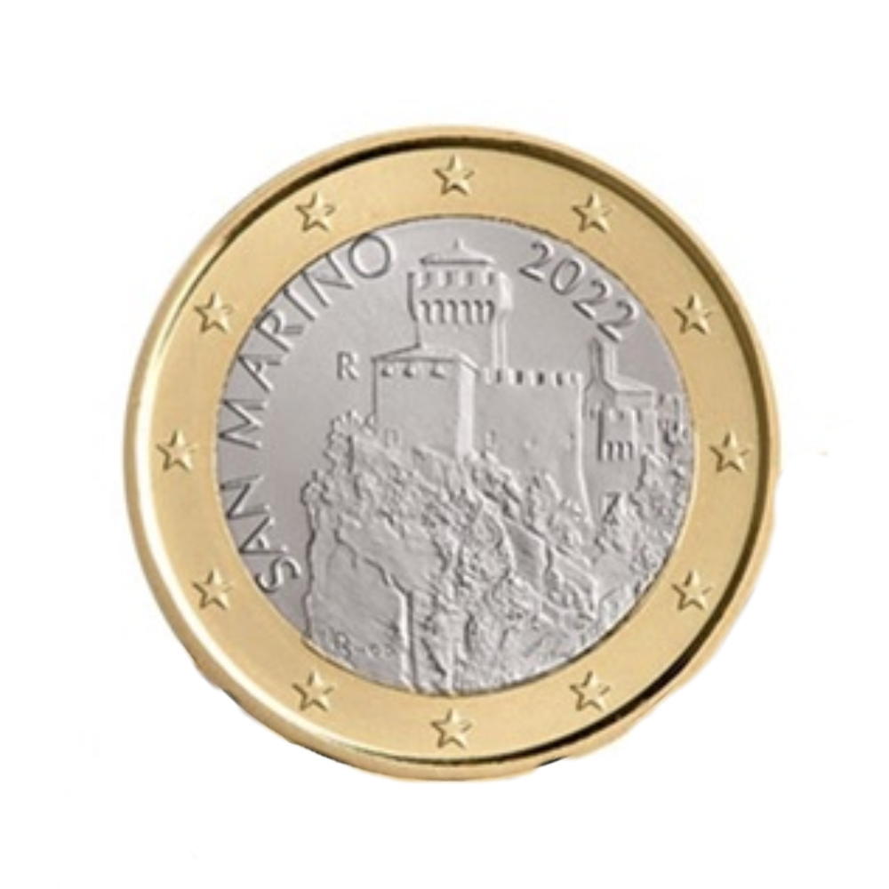 Saint -marin 2022 - 1 Euro Gedenk - UNC