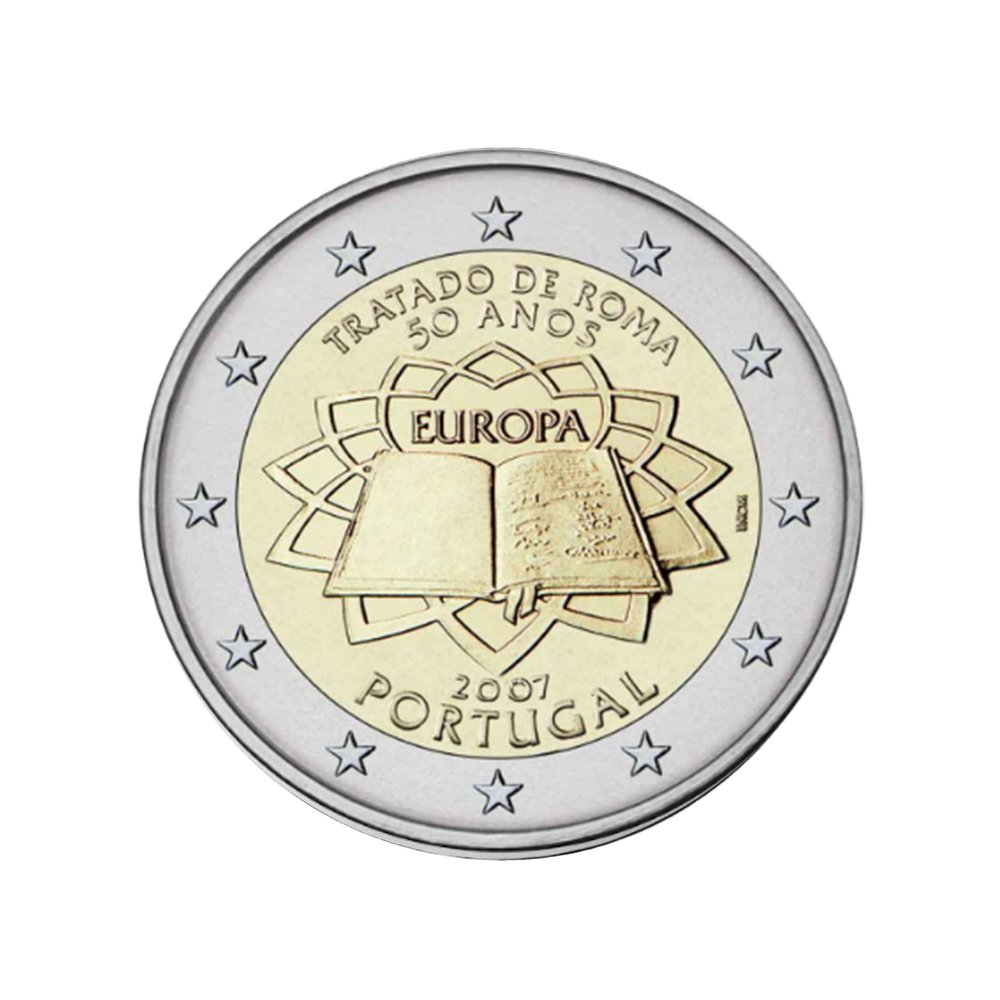 Portugal 2007 - 2 Euro Herdenkingsvermogen - 50e verjaardag van het Verdrag van Rome